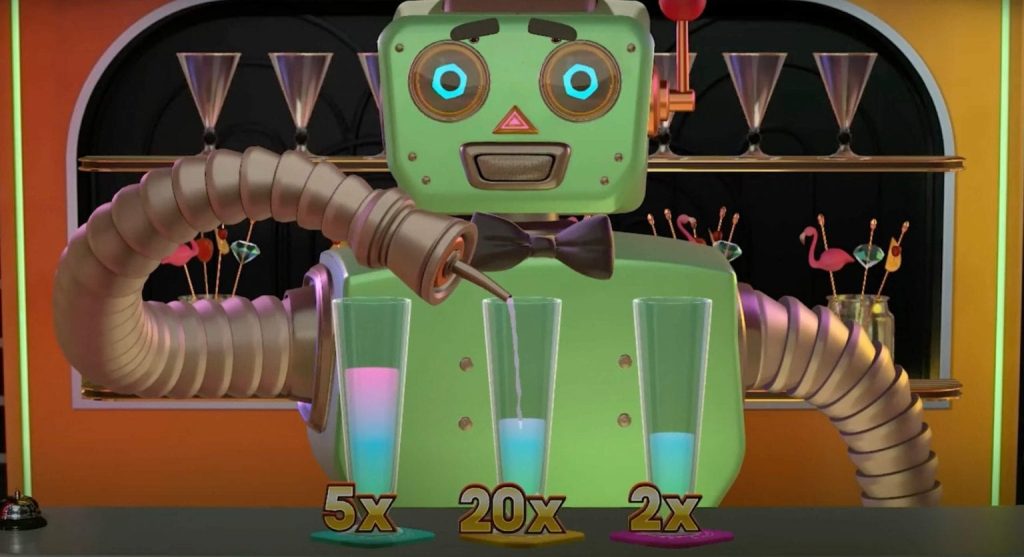 funky time bonus robot